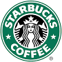 Green and white circular Starbucks Coffee logo featuring a twin-tailed mermaid (siren) in the center, with “Starbucks Coffee” written boldly around the edge. The iconic Starbucks Coffee design stands out with its timeless branding.